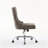 A&A Furniture Office Chair,Modern Chenille Upholstered Tufted Button Home Office Chair with Chrome Metal Base,Adjustable Desk Chair Swivel Office Chair (Gray)-1409363509