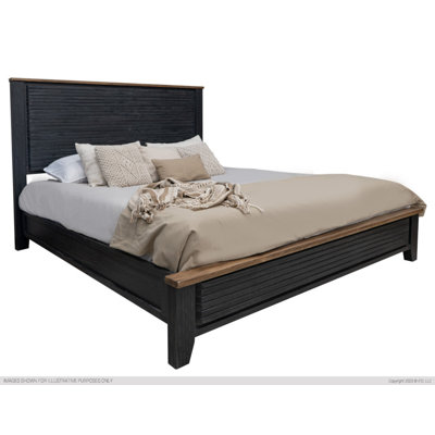 Ewold Solid Wood Standard Bed