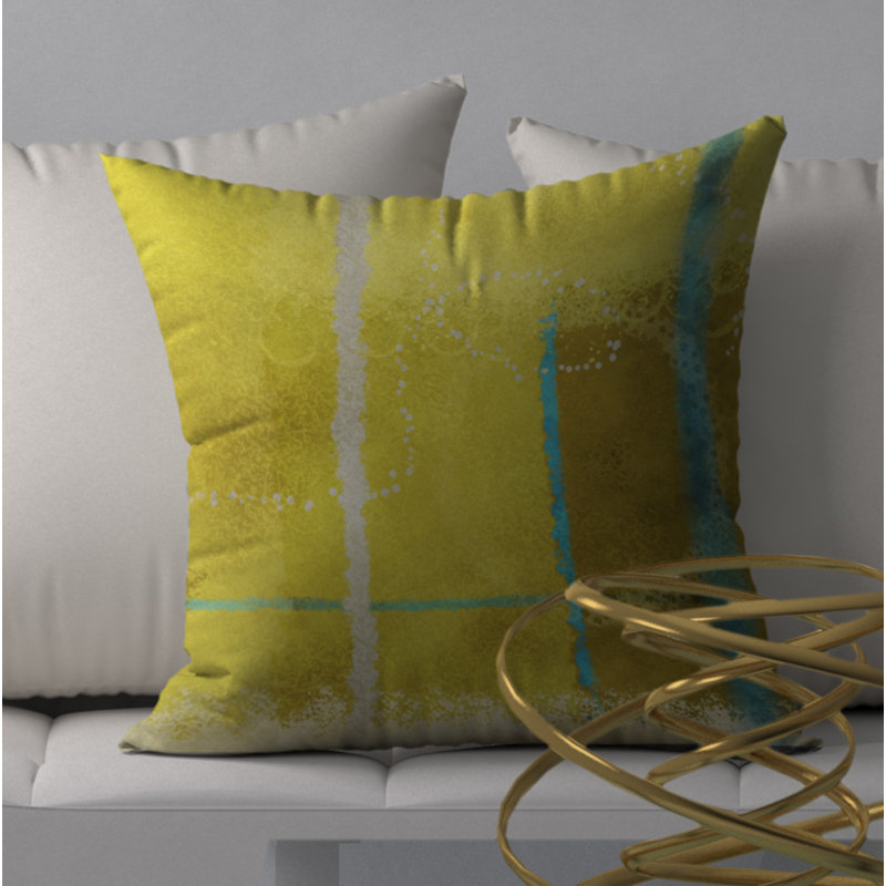 Reversible Throw Pillow, 24" x 24"