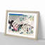 Minamoto No Muneyuki Ason by Katsushika Hokusai - Picture Frame Painting Print-55610347-55610348