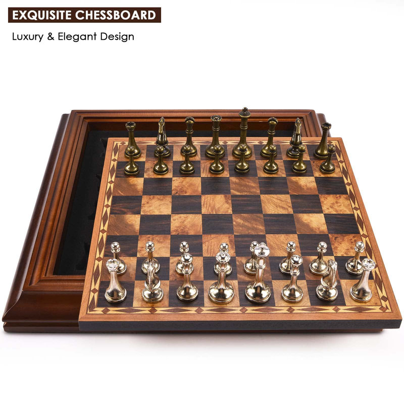 Bisiot 14'' L Manufactured Wood Game Set