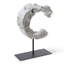 Cast Eroded Circle on Stand