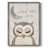 Goodnight Owl Framed Print - Solid Wood-431390342