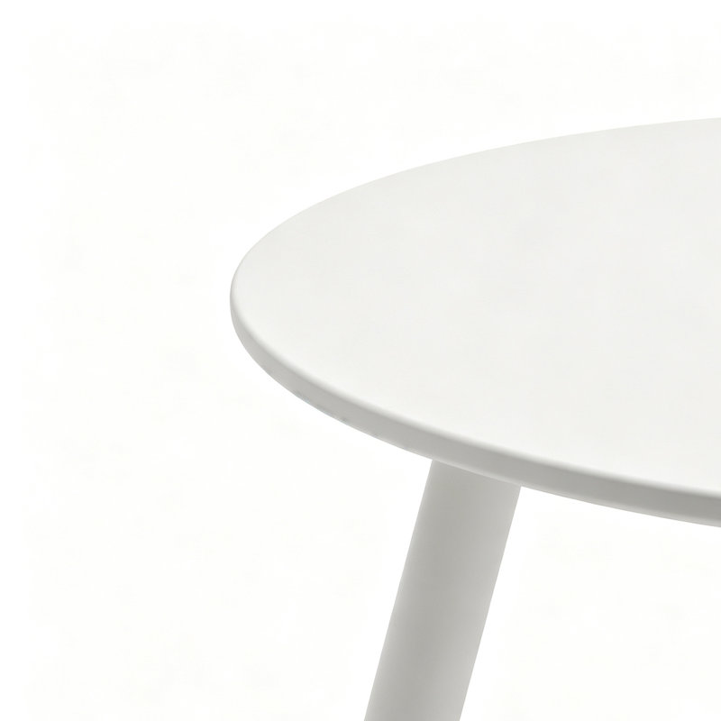 Table basse d'extérieur 27,5 po Aljawhara, Blanc