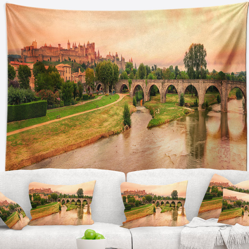 Tapisserie panoramique Schafer, H 32 po x l 39 po