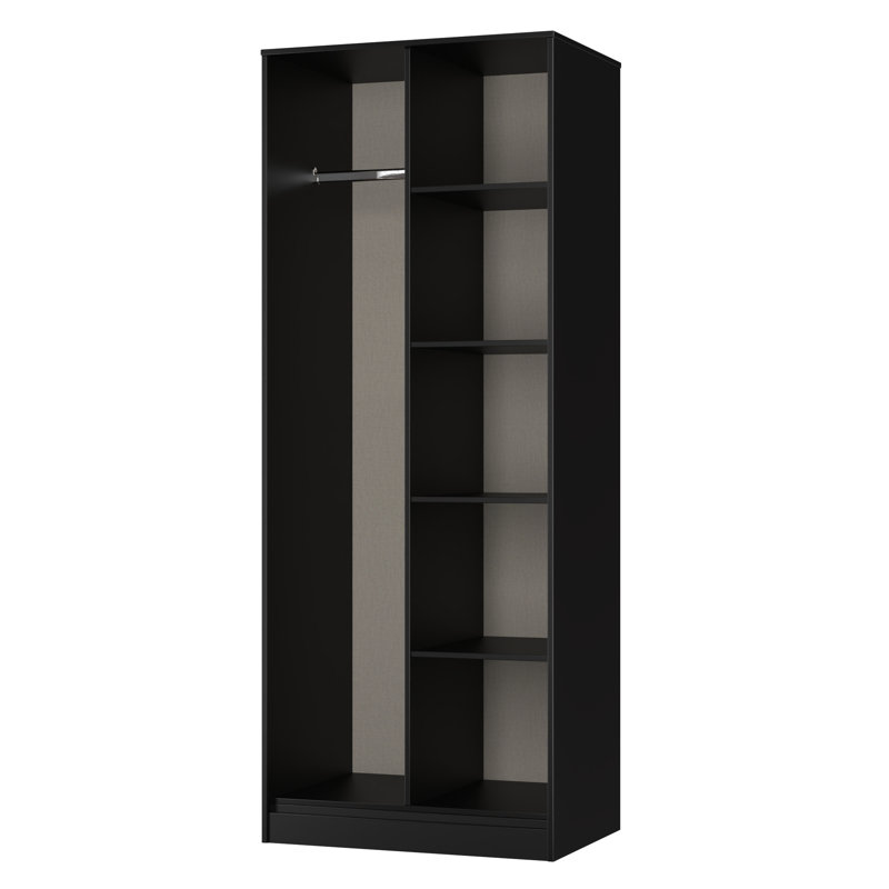 Taeyah Open Wardrobe, Black