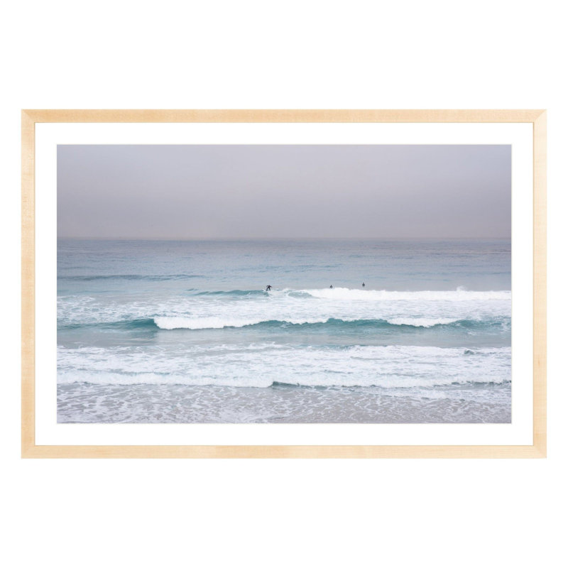 Carmel Surf by Amanda Anderson, Oak, 24" H x 36" W x 1.5" D