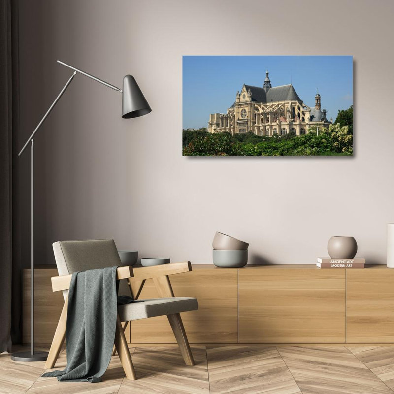 Église Saint-Eustache, Paris, H 14 po x l 24 po