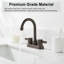 Robinet pour salle de bain à poignée double (ensemble de 2)-128613769