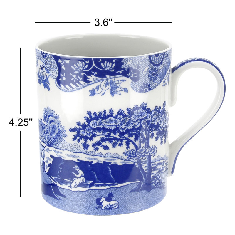 Spode Blue Italian Mug 16 Oz