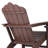 Lucus Poly HDPE Adirondack Chair with Cupholder-2061860386
