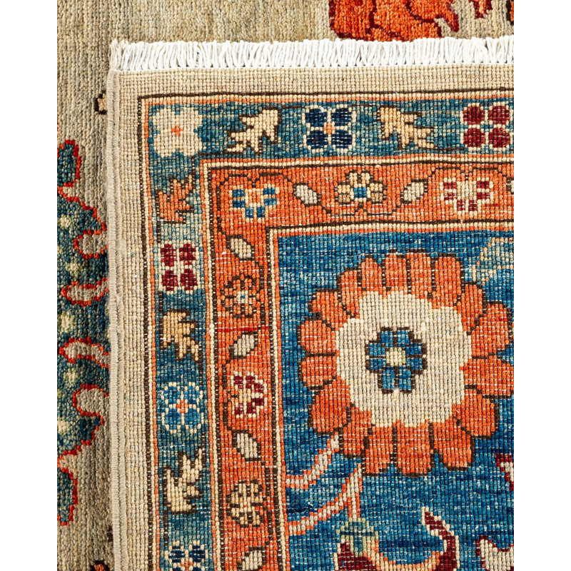 Serapi One-of-a-Kind 9'3" X 12'1" Hand Knotted Area Rug