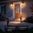13" Aluminum Wall Lantern with Motion Sensor and Dusk to Dawn