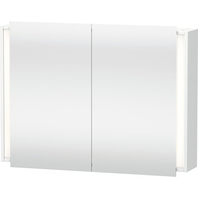 Kt753201818 Mirror Cabinetinet; White Matt  7 1/8 X 39 -  Duravit