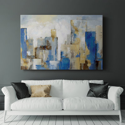 City Blues II - Cavas enveloppés de galerie