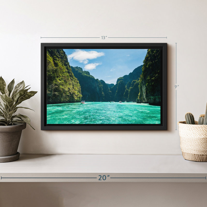 Impression sur toile Ko Phi Phi Le Island, H 9 po x l 13 po
