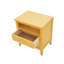 Ambyr 50cm W Solid + Manufactured Wood Bedside Table-1420380212