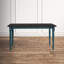 Table de salle à manger de style campagnard en bois massif bicolore de 60 po Io-1473868246