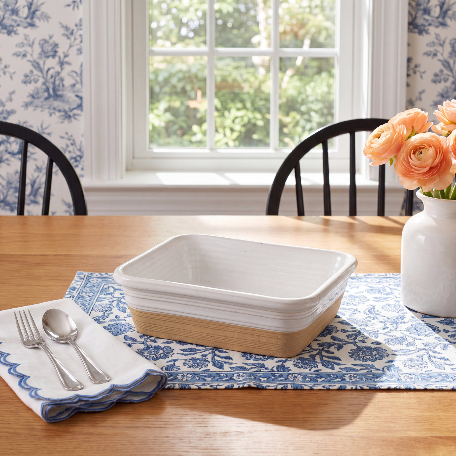 Scotia Recycled Stoneware Baker, 9.63" x 9.63"