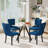 5-Piece Pedestal Dining Set-833632801-820932532