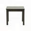 Ensemble de tables basses 3 pièces en gris foncé - Style contemporain classique