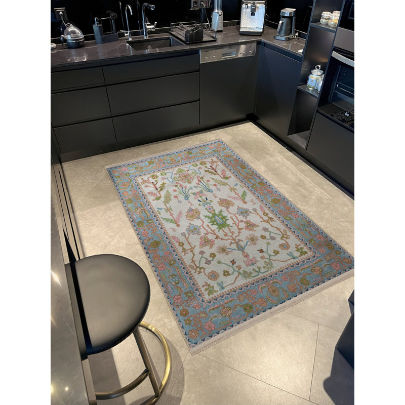 Tapis rectangulaire Yasamine, Rectangle 2 pi 8 po x 5 pi