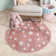 Kennedy Stars Pink Children's Rug