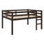 Lit mezzanine en bois avec échelle-1158495977