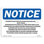 Hazardous Waste Satellite Accumulation Area Sign