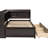 Twin Size Bed With L-Shaped Bookcases, Power Outlets, 2 Drawers, Solid Pine Bookcases In , & Power, Long-Lasting Build-517588302