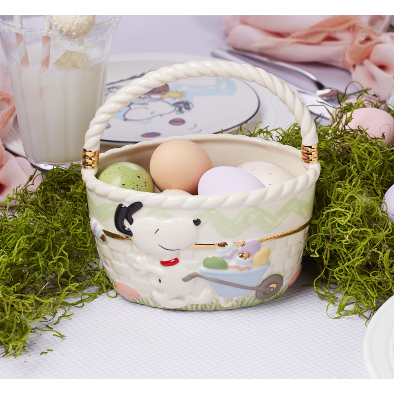 Peanuts Easter Snoopy & Woodstock Basket