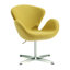 Fauteuil de bureau pivotant rembourré Iasos