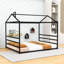 Grand lit plateforme grand avec toit-594671957-594671958