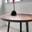 Table basse monocouche ronde