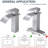Single-Hole Single-handle Bathroom Faucet with Drain Assembly-116574889