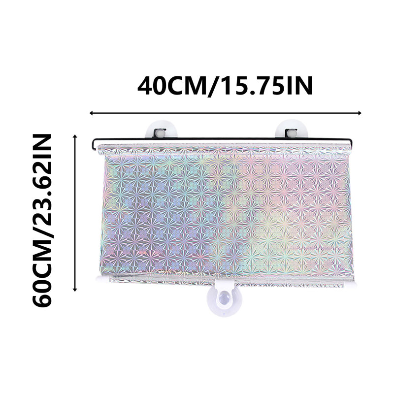 Kbndieu Car Sunshades Sun Protection Thermal Insulation Curtains Automatic Rolling Blinds and Household Automatic Retractable Window Sunshades for Car Use