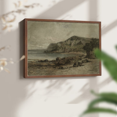 Paysages rétro-DCCV-reproduction encadrée