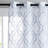 Cariss Geometric Sheer Curtain Panels-2031430648-2031430652
