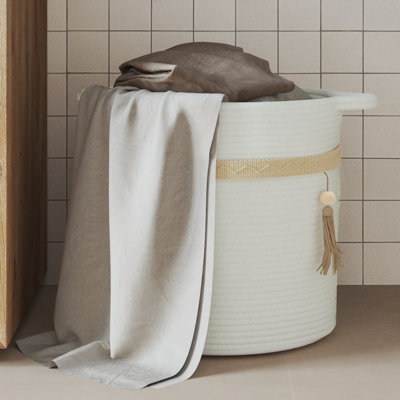 House Of Hampton Fabric Decorative Basket