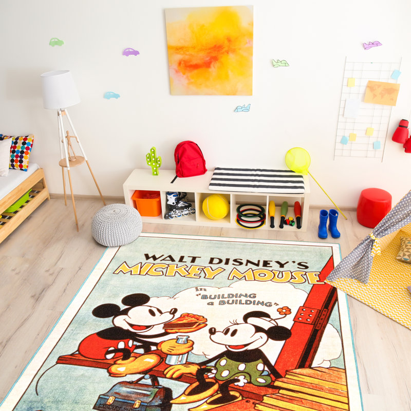 Tapis pour enfant «Mickey and Minnie»