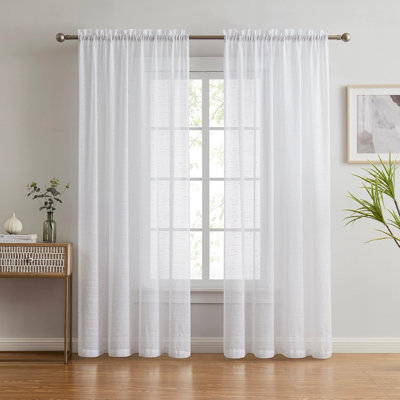 Rideau en polyester Valerle