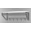 Metal Wall 5 - Hook Wall Mounted Coat Rack