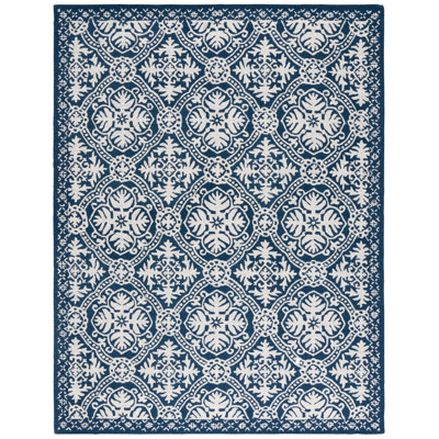 Tapis bleu / ivoire Lauren Ralph Lauren Nina