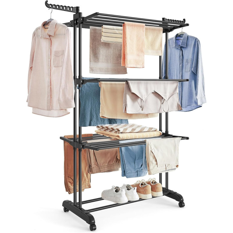 Séchoir à vêtements à 4 niveaux