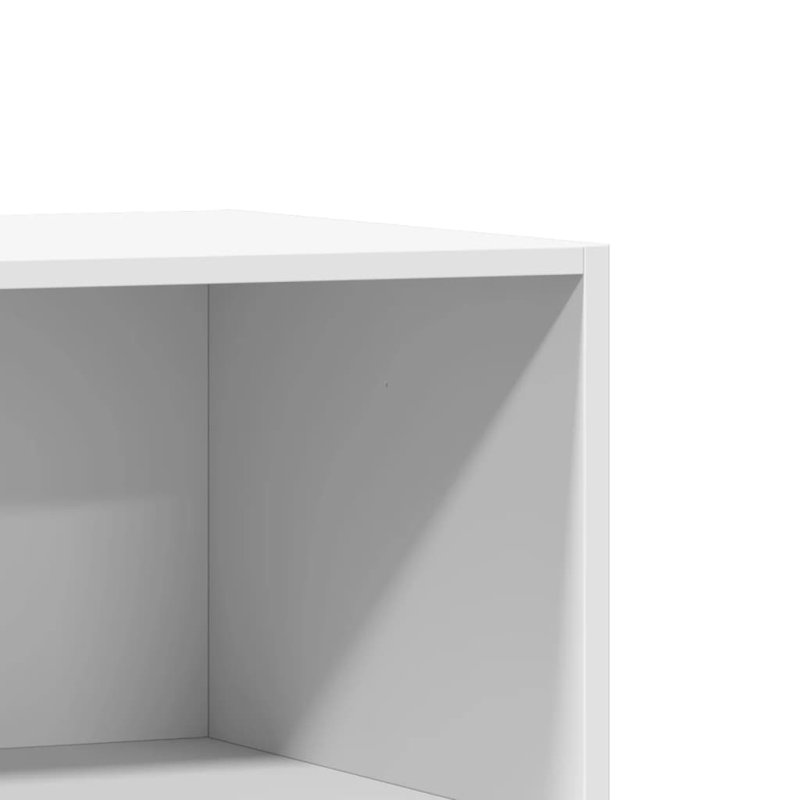 Amareya Manufactured Wood Wardrobe, 102cm H x 77cm W x 48cm D, White