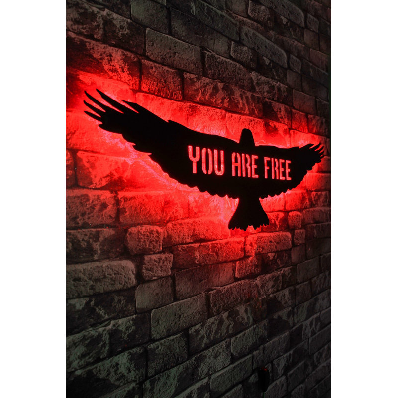 Elegant Red LED Decorative Lighting, 24 x 31.5 inches | Durable Black MDF Base (0.1 inches Thick), 60 LEDs/m | 12V 1A DC Adapter, 12.2 ft Cord Length | Perfect for Home Decor & Ambiance Enhancement
