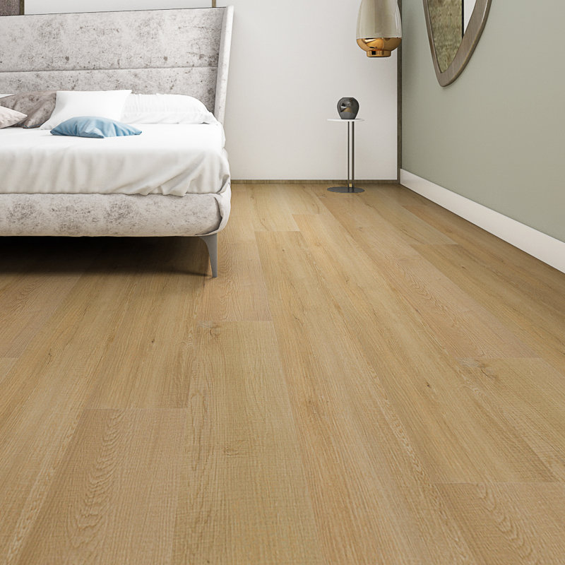 Planche en vinyle SPC 9 po x 7 po x 9 mm, Cuivre artisan