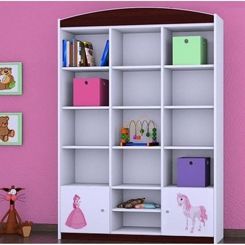 Conor 183cm H X 132cm W Kids Cube, Wenge