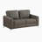 Ensemble de salon en microfibre 2 pièces Occeus-1391420186