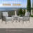2 - Person Outdoor Seating Group With Cushions And End Table-490035277
